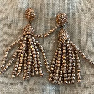 Bauble bar rose gold earrings